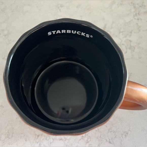 🎅 2/$30 Starbucks Copper Swirl Ceramic Mug, 14 oz - Picture 5 of 6